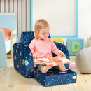 3-in-1 Convertible Kid Sofa Bed Flip-Out Chair Lounger for Toddler by LJGDeals