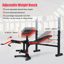 Adjustable Olympic Weight Bench for Full-body Workout and Strength Training by LJGDeals