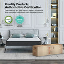 8 Inch Breathable Memory Foam Bed Mattress Medium Firm for Pressure Relieve by LJGDeals