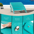 Adirondack Folding Ottoman with All Weather HDPE by LJGDeals