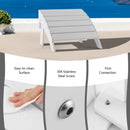 Adirondack Folding Ottoman with All Weather HDPE by LJGDeals