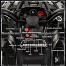 12V Kids Ride On ATV 4 Wheeler with MP3 and Headlights-Black