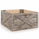 28.5 Inch Wooden Tree Collar Box for Indoor/Outdoor Use by LJGDeals