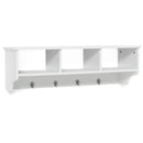 Wall Mount Cubby Organizer Hooks Entryway Storage Shelf by LJGDeals