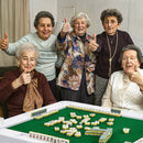 4-Player Mahjong Game Table with Iron Frame by DirectDeals