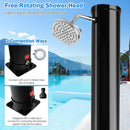 7.2 Feet Solar-Heated Outdoor Shower with Free-Rotating Shower Head by LJGDeals