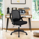 Adjustable Mesh Office Chair Rolling Computer Desk Chair with Flip-up Armrest by LJGDeals