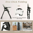 4-in-1 Baby High Chair with 6 Adjustable Heights by LJGDeals