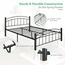Modern Platform Bed with Headboard and Footboard by DirectDeals