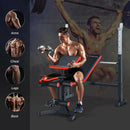 Adjustable Olympic Weight Bench for Full-body Workout and Strength Training by LJGDeals
