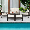 7 Pieces Outdoor Patio Furniture Set with Waterproof Cover by DirectDeals