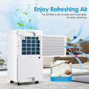 32 Pints 2000 Sq. Ft Dehumidifier for Home and Basements with 3-Color Digital Display-White by LJGDeals