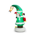 8 Feet Inflatable Christmas Tree with Santa Claus by LJGDeals