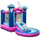 3-in-1 Inflatable Space-themed Bounce House with 480W Blower by LJGDeals