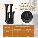 Prevent Odor Mold & Bacteria 4 Shoe Electric Dryer with Timer by LJGDeals