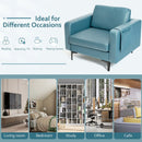 Modern Accent Armchair with Side Storage Pocket by LJGDeals