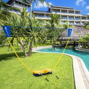 Portable Badminton Set Outdoor Sport Game Set with 2 Shuttlecocks by LJGDeals