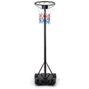 8.5 to 10 FT Adjustable Portable Basketball Hoop Stand with Fillable Base and 2 Wheels by LJGDeals