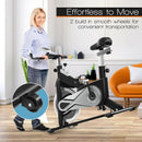 Exercise Bike Stationary Cycling Bike with 40 Lbs Flywheel by LJGDeals