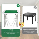 4-Player Mahjong Game Table with Iron Frame by LJGDeals