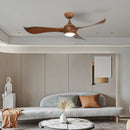 52 Inch Ceiling Fan with Light Reversible DC Motor by LJGDeals