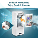 3-in-1 Evaporative Air Cooler with 3 Modes-White by LJGDeals