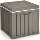10 4-in-1 Gallon Storage Cooler for Picnic and Outdoor Activities-Black by DirectDeals