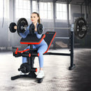 Adjustable Olympic Weight Bench for Full-body Workout and Strength Training by LJGDeals