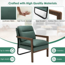 Single Sofa Chair with Extra-Thick Padded Backrest and Seat Cushion by LJGDeals