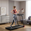 3.75HP Folding Treadmill with APP and 12 Preset Programs by LJGDeals