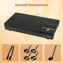 Electric Raclette Grill with 4 Nonstick Woks and Spatulas by LJGDeals