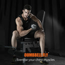 1000LBS Multi-Functional Barbell Rack Squat Power Cage With Weight Bench (SAK35822)