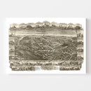 Vintage Map of Mohrsville, Pennsylvania 1898