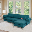 Extra Large Modular L-shaped Sectional Sofa with Reversible Chaise for 4-5 People by LJGDeals