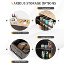 Kitchen Island Trolley Cart Wood with Drop-Leaf Tabletop and Storage Cabinet by LJGDeals
