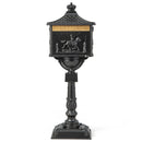 Retro Cast Aluminum Mailbox Security Postal Letter Box with Baffle Door by DirectDeals