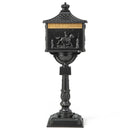 Retro Cast Aluminum Mailbox Security Postal Letter Box with Baffle Door by LJGDeals
