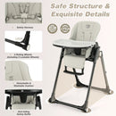 4-in-1 Baby High Chair with 6 Adjustable Heights by LJGDeals