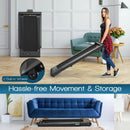 2-in-1 Folding Treadmill with Dual LED Display by LJGDeals
