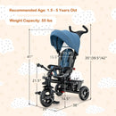 4-in-1 Baby Tricycle Toddler Trike with Convertible Seat by LJGDeals