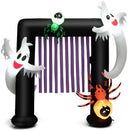 7.5 Feet Halloween Inflatable Archway Blow-up Festive Decoration for Backyard and Porch by LJGDeals