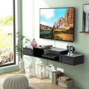 55 Inches Floating TV Stand with Power Outlet by LJGDeals