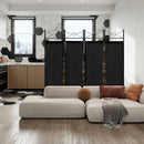 6 Feet 4-Panel Folding Freestanding Room Divider by LJGDeals