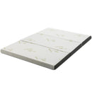 Portable Tri-fold Memory Foam Floor Mattress Topper Portable with Carrying Bag by DirectDeals