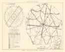 Vintage Map of the Turner Air Force Base Vicinity, 1951