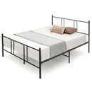 Full/Queen Size Platform Bed Frame with High Headboard by LJGDeals