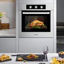 24 Inch Single Wall Oven 2.47Cu.ft with 5 Cooking Modes-Silver by LJGDeals