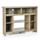 Modern Corner TV Stand with Adjustable Shelves for TVs up to 48 Inch by LJGDeals