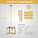 Modern LED Pendant Light with 42 Inches Adjustable Suspender by LJGDeals