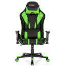 Gaming Chair Adjustable Swivel Computer Chair with Dynamic LED Lights